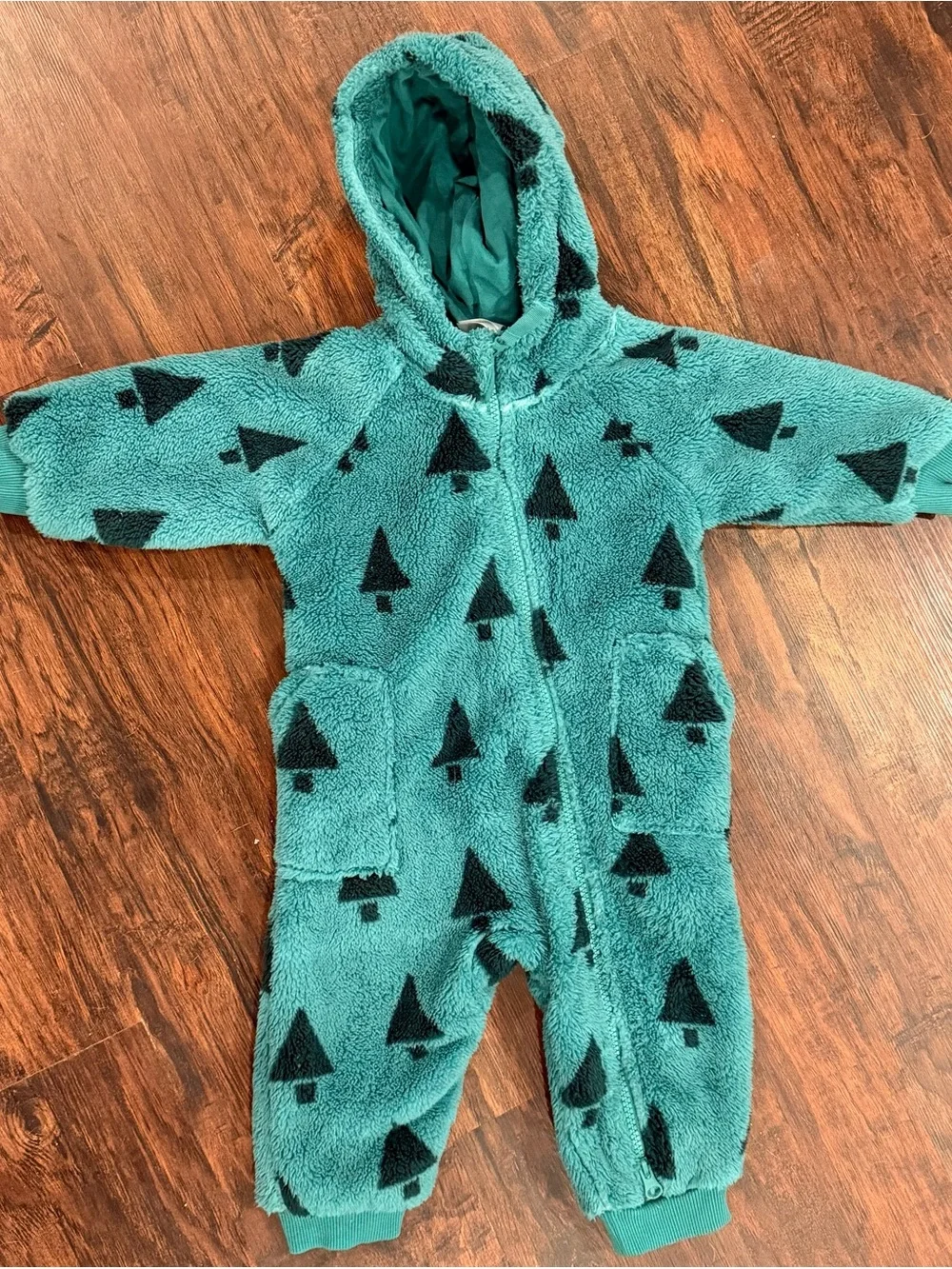 Brand New, Never Worn, Hanna Andersson Baby Marshmallow Fleece Romper 18-24M